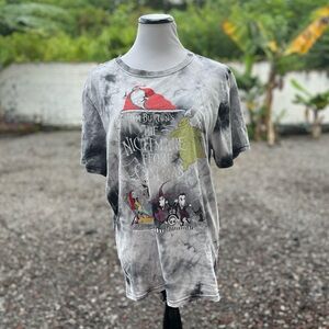 Disney Nightmare Before Christmas Tie Dye Shirt